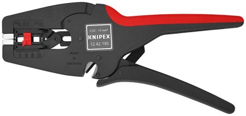 KNIPEX SZCZYPCE AUTOMATYCZNE DO ŚCIĄGANIA IZOLACJI MULTISTRIP 10 KNIPEX SZCZYPCE AUTOMATYCZNE DO ŚCIĄGANIA IZOLACJI MULTISTRIP 10