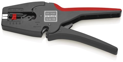 KNIPEX SZCZYPCE AUTOMATYCZNE DO ŚCIĄGANIA IZOLACJI MULTISTRIP 10 KNIPEX SZCZYPCE AUTOMATYCZNE DO ŚCIĄGANIA IZOLACJI MULTISTRIP 10