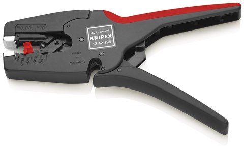 KNIPEX SZCZYPCE AUTOMATYCZNE DO ŚCIĄGANIA IZOLACJI MULTISTRIP 10 KNIPEX SZCZYPCE AUTOMATYCZNE DO ŚCIĄGANIA IZOLACJI MULTISTRIP 10