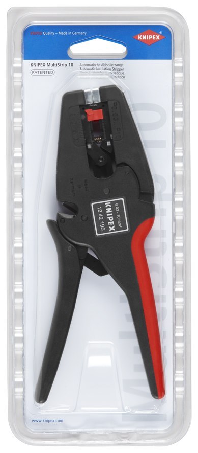 KNIPEX SZCZYPCE AUTOMATYCZNE DO ŚCIĄGANIA IZOLACJI MULTISTRIP 10 KNIPEX SZCZYPCE AUTOMATYCZNE DO ŚCIĄGANIA IZOLACJI MULTISTRIP 10