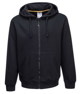 PORTWEST BLUZA Z KAPTUREM NICKEL KS31 ROZMIAR S CZARNA