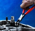 KNIPEX SZCZYPCE DO PIERŚCIENI SEGERA WYGIĘTE 45° WEWNĘTRZNE 180MM