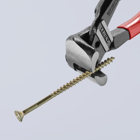 KNIPEX SZCZYPCE TNĄCE CZOŁOWE Z WYSOKIM PRZEŁOŻENIEM DŹWIGNI 200MM KNIPEX SZCZYPCE TNĄCE CZOŁOWE Z WYSOKIM PRZEŁOŻENIEM DŹWIGNI 200MM