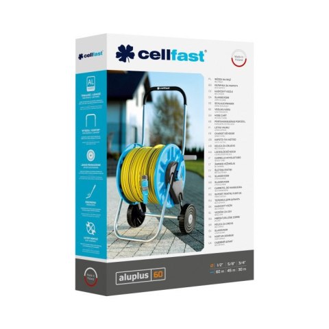 CELL-FAST WÓZEK NA WĄŻ ALUPLUS 60MB 1/2 CELL-FAST WÓZEK NA WĄŻ ALUPLUS 60MB 1/2
