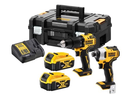 DEWALT ZESTAW COMBO XR DCD709 + DCF809 18V 2*4.0AH DEWALT ZESTAW COMBO XR DCD709 + DCF809 18V 2*4.0AH