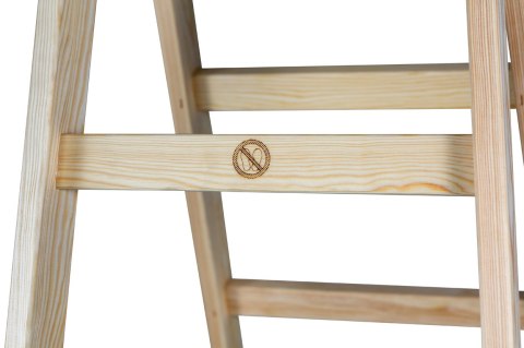 BRAKET DRABINA DREWNIANA BRAKET STANDARD 2X6 SZCZEBLI 182CM BRAKET DRABINA DREWNIANA BRAKET STANDARD 2X6 SZCZEBLI 182CM