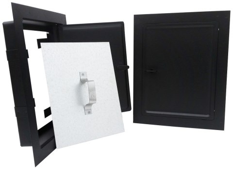 UN DRZWICZKI KOMINOWE CZARNY MAT 155*205MM ŚREDNIE UN DRZWICZKI KOMINOWE CZARNY MAT 155*205MM ŚREDNIE