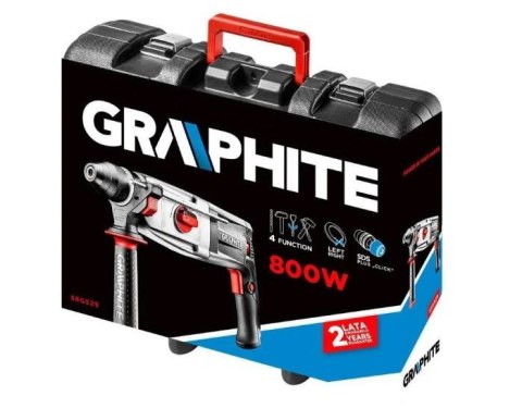 GRAPHITE MŁOTOWIERTARKA SDS+ 800W GRAPHITE MŁOTOWIERTARKA SDS+ 800W