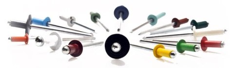 UN NIT ZRYWALNY ALUMINIOWO-STALOWY 3.2*8MM RAL 9016 UN NIT ZRYWALNY ALUMINIOWO-STALOWY 3.2*8MM RAL 9016