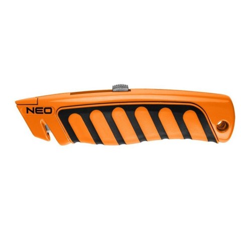 NEO NÓŻ Z OSTRZEM TRAPEZOWYM, METALOWY KORPUS STAL NEO NÓŻ Z OSTRZEM TRAPEZOWYM, METALOWY KORPUS STAL