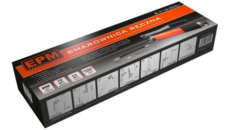 EPM SMAROWNICA RĘCZNA 2 TŁOKI 600CM EPM SMAROWNICA RĘCZNA 2 TŁOKI 600CM