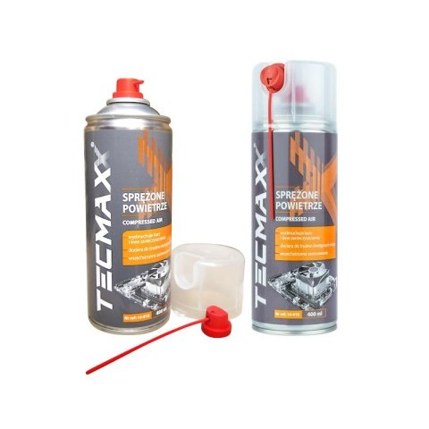 TECMAXX SPRĘŻONE POWIETRZE 400ML+SŁOMKA TECMAXX TECMAXX SPRĘŻONE POWIETRZE 400ML+SŁOMKA TECMAXX