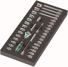WERA WKŁADKA PIANKOWA ZYKLOP 1/4'' 8000 A, SET 1, 37CZ.