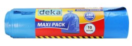 DEKA WORKI MAXI PACK BARDZO MOCNE NIEBIESKIE 240L A10