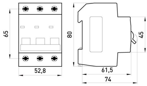 ENEXT WYŁĄCZNIK NADPRĄDOWY MCB.PRO60 3P B20A 6KA ENEXT WYŁĄCZNIK NADPRĄDOWY MCB.PRO60 3P B20A 6KA