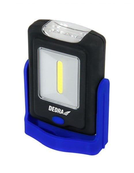 DEDRA LATARKA 1W COB LED+3LED PROSTOKĄTNA Z PODSTAWĄ, BATERIĄ DEDRA LATARKA 1W COB LED+3LED PROSTOKĄTNA Z PODSTAWĄ, BATERIĄ