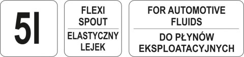YATO NALEWAK WARSZTATOWY 5L YATO NALEWAK WARSZTATOWY 5L