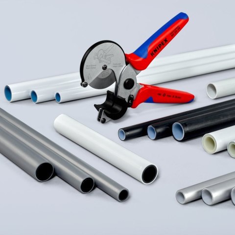 KNIPEX OBCINAK DO RUR KOMPOZYTOWYCH I Z TWORZYW SZTUCZNYCH KNIPEX OBCINAK DO RUR KOMPOZYTOWYCH I Z TWORZYW SZTUCZNYCH