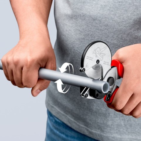 KNIPEX OBCINAK DO RUR KOMPOZYTOWYCH I Z TWORZYW SZTUCZNYCH KNIPEX OBCINAK DO RUR KOMPOZYTOWYCH I Z TWORZYW SZTUCZNYCH