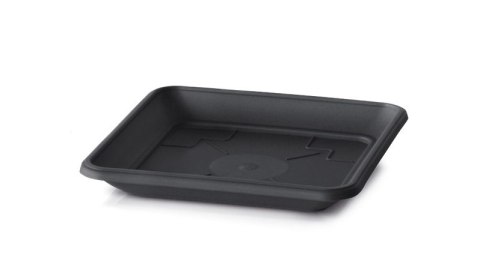 PROSPERPLAST PODSTAWKA TERRA - ANTRACYTOWY 140X140MM
