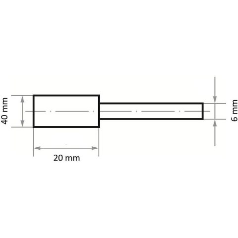 LUKAS ŚCIERNICA TRZPIENIOWA NK 24 N BA MIĘKKA 40*20*6 LUKAS ŚCIERNICA TRZPIENIOWA NK 24 N BA MIĘKKA 40*20*6