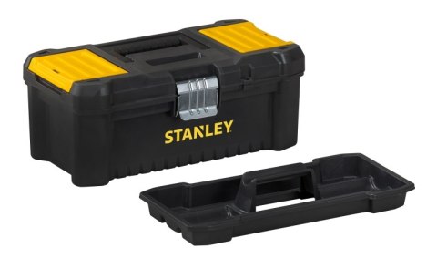 STANLEY SKRZYNKA NARZĘDZIOWA ESSENTIAL ZATRZASKI METALOWE 12,5 STANLEY SKRZYNKA NARZĘDZIOWA ESSENTIAL ZATRZASKI METALOWE 12,5