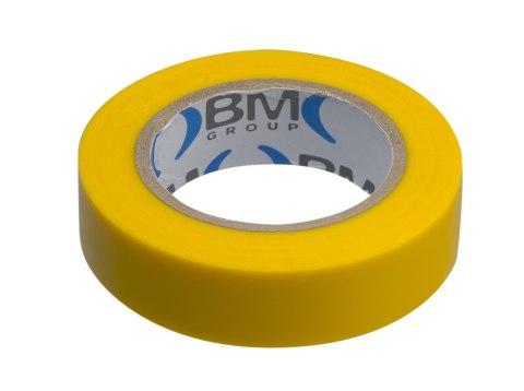 BM GROUP TAŚMA ELEKTROIZOLACYJNA 10M*15MM ŻÓŁTA BM GROUP TAŚMA ELEKTROIZOLACYJNA 10M*15MM ŻÓŁTA