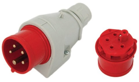 TAREL WTYKA IZOLACYJNA STAŁA 32A 400V 3P+N+Z IP44 TAREL WTYKA IZOLACYJNA STAŁA 32A 400V 3P+N+Z IP44