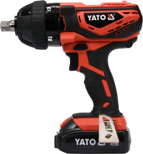 YATO KLUCZ UDAROWY 18V 1/2'' 300NM 2.0AH YATO KLUCZ UDAROWY 18V 1/2'' 300NM 2.0AH