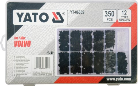 YATO KOMPLET SPINEK SAMOCHODOWYCH VOLVO 350SZT YATO KOMPLET SPINEK SAMOCHODOWYCH VOLVO 350SZT