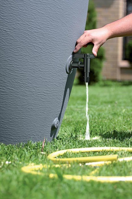 PROSPERPLAST KRAN DO ZBIORNIKA NA DESZCZÓWKĘ CANTAP - CZARNY PROSPERPLAST KRAN DO ZBIORNIKA NA DESZCZÓWKĘ CANTAP - CZARNY