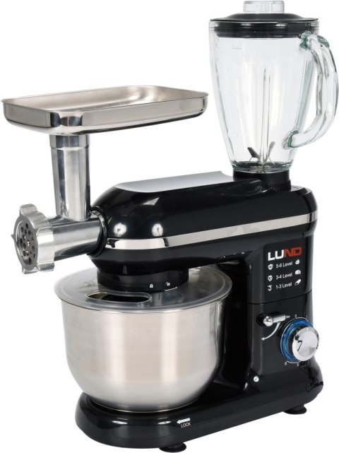 LUND MIKSER PLANETARNY 3W1 1000W 4.5L CZARNY LUND MIKSER PLANETARNY 3W1 1000W 4.5L CZARNY