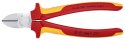 KNIPEX SZCZYPCE BOCZNE TNĄCE 180MM