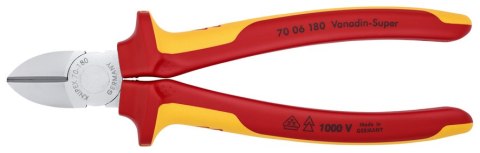 KNIPEX SZCZYPCE BOCZNE TNĄCE 180MM KNIPEX SZCZYPCE BOCZNE TNĄCE 180MM