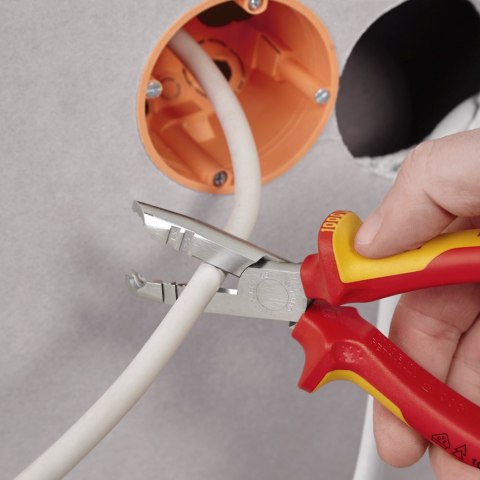 KNIPEX SZCZYPCE DO ŚCIĄGANIA IZOLACJI 165MM KNIPEX SZCZYPCE DO ŚCIĄGANIA IZOLACJI 165MM