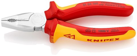KNIPEX SZCZYPCE UNIWERSALNE VDE 1000V 190MM KNIPEX SZCZYPCE UNIWERSALNE VDE 1000V 190MM