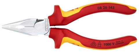 KNIPEX SZCZYPCE UNIWERSALNE Z OSTRO ZAKOŃCZONYMI SZCZĘKAMI PCV145MM KNIPEX SZCZYPCE UNIWERSALNE Z OSTRO ZAKOŃCZONYMI SZCZĘKAMI PCV145MM