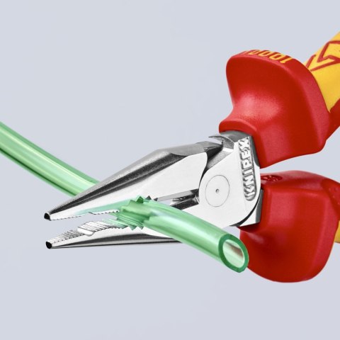 KNIPEX SZCZYPCE UNIWERSALNE Z OSTRO ZAKOŃCZONYMI SZCZĘKAMI PCV145MM KNIPEX SZCZYPCE UNIWERSALNE Z OSTRO ZAKOŃCZONYMI SZCZĘKAMI PCV145MM