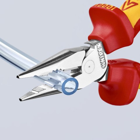 KNIPEX SZCZYPCE UNIWERSALNE Z OSTRO ZAKOŃCZONYMI SZCZĘKAMI PCV145MM KNIPEX SZCZYPCE UNIWERSALNE Z OSTRO ZAKOŃCZONYMI SZCZĘKAMI PCV145MM