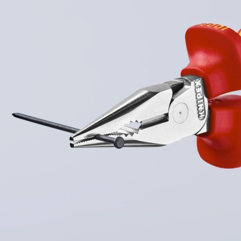 KNIPEX SZCZYPCE UNIWERSALNE Z OSTRO ZAKOŃCZONYMI SZCZĘKAMI PCV145MM KNIPEX SZCZYPCE UNIWERSALNE Z OSTRO ZAKOŃCZONYMI SZCZĘKAMI PCV145MM