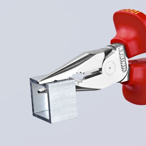 KNIPEX SZCZYPCE UNIWERSALNE Z OSTRO ZAKOŃCZONYMI SZCZĘKAMI PCV145MM KNIPEX SZCZYPCE UNIWERSALNE Z OSTRO ZAKOŃCZONYMI SZCZĘKAMI PCV145MM
