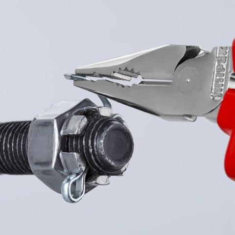 KNIPEX SZCZYPCE UNIWERSALNE Z OSTRO ZAKOŃCZONYMI SZCZĘKAMI PCV145MM KNIPEX SZCZYPCE UNIWERSALNE Z OSTRO ZAKOŃCZONYMI SZCZĘKAMI PCV145MM
