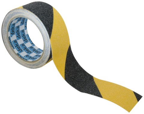 DEKA TAŚMA ANTYPOŚLIZGOWA ANTI SLIP YELLOW-B 50MM*5M CZARNA/ŻÓŁTA DEKA TAŚMA ANTYPOŚLIZGOWA ANTI SLIP YELLOW-B 50MM*5M CZARNA/ŻÓŁTA