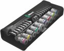 WERA ZESTAW KLUCZY NASADOWYCH 3/8''ZYKLOP METAL,+GRZECHOTKA 29CZ.