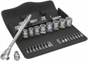 WERA ZESTAW KLUCZY NASADOWYCH 3/8''ZYKLOP METAL,+GRZECHOTKA 29CZ.