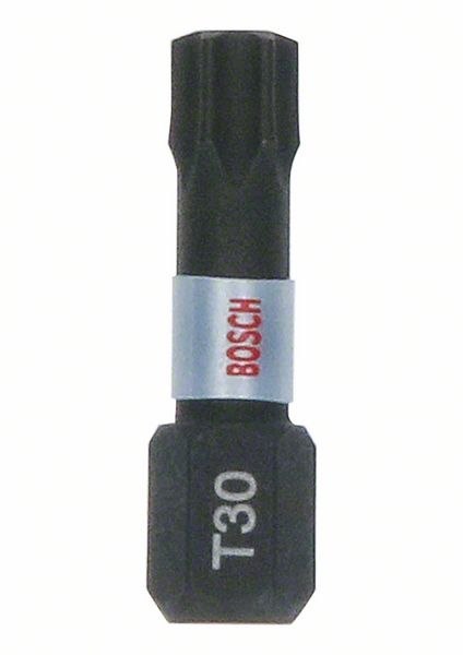 BOSCH BIT, GROT, KOŃCÓWKA T30 25MM IMP 25PCS BOSCH BIT, GROT, KOŃCÓWKA T30 25MM IMP 25PCS