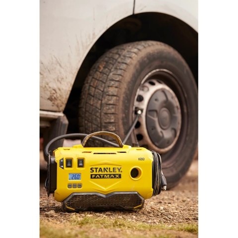STANLEY KOMPRESOR AKUMULATOROWY 12/18/230V V20 0*AH STANLEY KOMPRESOR AKUMULATOROWY 12/18/230V V20 0*AH
