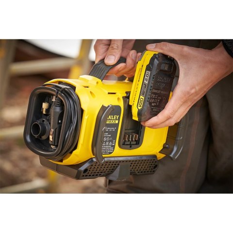 STANLEY KOMPRESOR AKUMULATOROWY 12/18/230V V20 0*AH STANLEY KOMPRESOR AKUMULATOROWY 12/18/230V V20 0*AH