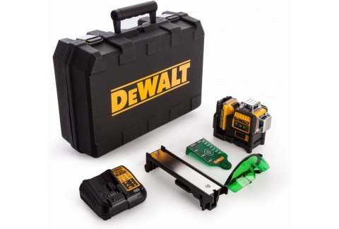 DEWALT LASER LINIOWY 3-PŁASZCZYZNOWY 10,8V 2,0AH ZIELONA WIĄZKA DEWALT LASER LINIOWY 3-PŁASZCZYZNOWY 10,8V 2,0AH ZIELONA WIĄZKA