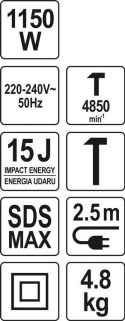 YATO MŁOT DŁUTUJĄCY 15J